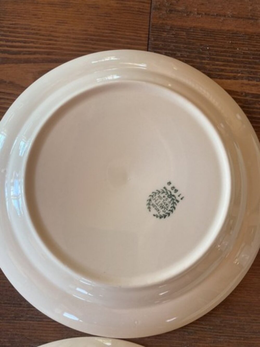 6 Plate Taylor Smith Taylor Swiss Provincial 7 1/4” Yellow Antique 1952 Plates - Picture 16 of 16